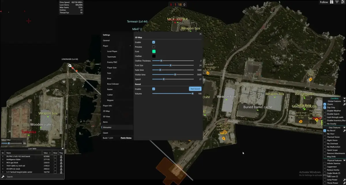 Clutch Eft Radar DMA — DMA CHEATS screenshot 4